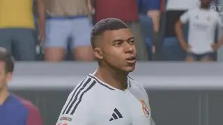 لعبة فيفا EA FC 25 الكلاسيكو ريال مدريد ضد برشلونة تعليق عربي مبارة كاملة PS5