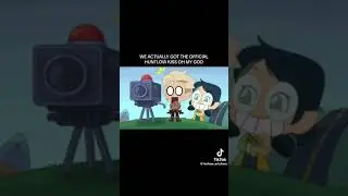 Huntlow kiss in chibi AAAH SO CUTE 💛💚/ edit /the owl house #theowlhouse #huntlow #chibi
