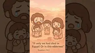 Numbers 14:2 &ndash; &ldquo;If only we had died in Egypt!&rdquo; 😩🪦 | Losing Trust in God