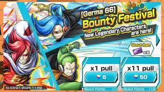 SUMMONS LEVEL 100 GERMA 66 VINSMOKE NIJI | ONE PIECE BOUNTY RUSH | OPBR