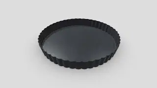Baking Tin 2 - low poly PBR 3d model