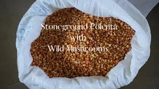 Italian Farm Stoneground Polenta with Wild Mushrooms | Slow Food Farm to Table Recipe Video