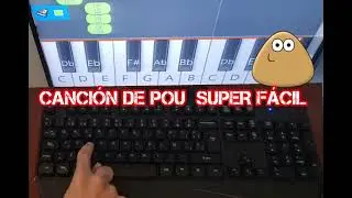 Canción de POU SUPER Fácil y Divertido en tu Pc  #tutorial