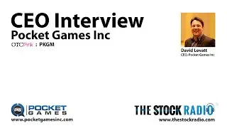 Stock Radio interview with Pocket Games Inc CEO