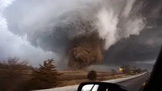 The Most Terrifying Tornadoes Ever Caught Up Close!
