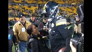 She didn't take Le'Veon Bell to prom, but a Waukesha teen got the next best thing