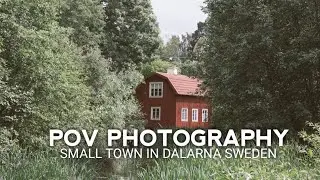 POV Photography Small Town streets, Dalarna Sweden | Canon M50