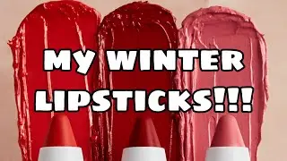 My winter lipsticks!| Mama Mimi