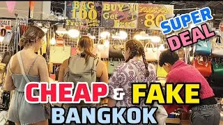 🇨🇷(MBK center) Thailand's fake brands but also cheap shopping mall || Bangkok April 2025