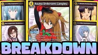 This Deck Might be a Problem! Full Yellow Evangelion Set (Union Arena)