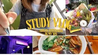 STUDY VLOG(ENG) IELTS7.0を目指すAUS留学生 イベント盛りだくさんな一週間|A Week in the Life Studying  & Aiming for IELTS7.0
