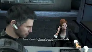 Splinter Cell Conviction - Mission 8 - Third Echelon HQ (Realistic Difficulty, No Deaths)