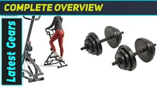Степпер и гантели Sunny Health & Fitness: невероятное решение для тренировки всего тела!