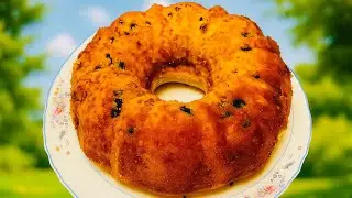RaisinCake ،کیک کشمشی نرم و خوشمزه با مواد ساده در خانه