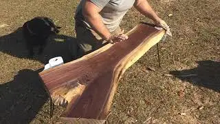 Beautiful black walnut coffee table