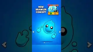 New Brawler Flux Concept✨️🤩🎁 #brawlstars #concept