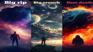 end of universe ( Hindi / Urdu ) #heatdeath #bigcrunch #bigrip #galaxy #viralvideo #facts #info