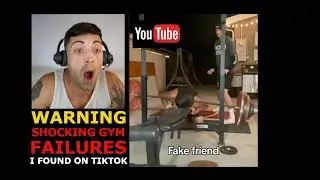 Random & Ridiculous Gym Fails & Crazy Fitness Content Creators - Reaction