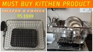 Amazon Space Saving Kitchen Organiser | Amazon Useful Must Buy Space Saving Kitchen Products |