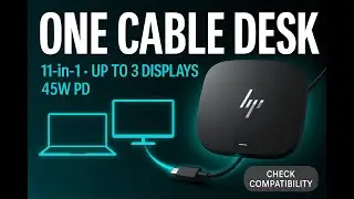 HP USB-C Dock G5 Review (11-in-1): One Cable, Triple Display & Charging