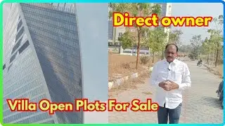 🏠 Affordable price villa plots for sale in hyderabad exit no 9 #investment 