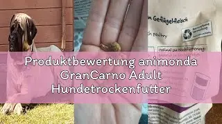 Produktbewertung animonda GranCarno Adult Hundetrockenfutter getreidefrei Gefl&uuml;gel + Rind (1 x 4 kg)