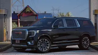 Uber GMC Yukon XL Denali 2021 ( SUV des Services Secrets américain ) - NVE GTA 5