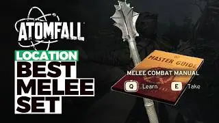 ATOMFALL - Best Melee Weapon Mace & Combat Manual Location