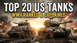 US Tanks of World War II: The Ultimate Guide (Top 20)