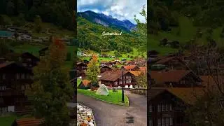 Switzerland: The Most Beautiful Country on Earth#travel #shorts