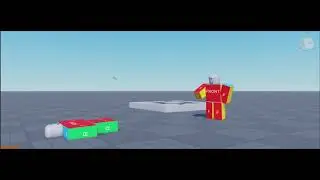 Dummy throws a cup at a another dummy for no reason. (Moon Animator 2)