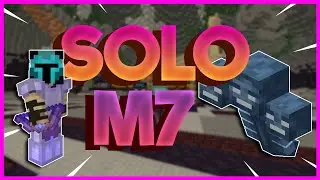 Doing M7 SOLO in Fakepixel Skyblock