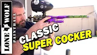 Shooting a Supercocker 2020 | High Quality Autococker Paintball Gun | Lone Wolf Paintball Michigan