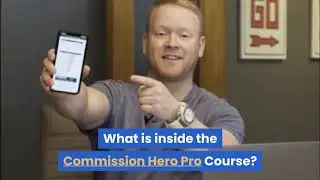Commission Hero Pro Review 2021 -  Robby Blanchard's Affiliate Marketing Course