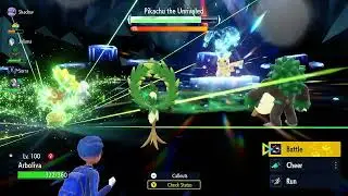 Pok&eacute;mon Scarlet & Violet - Pikachu 7* raid: Harvesting a Tun of Ripe Apples, Arboliva POV