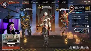 Warmup in Control + packet loss games in ranked | Apex Legends S18 Stream