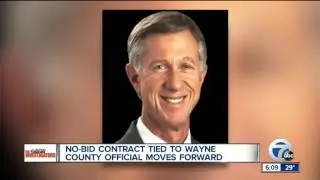 No-bid contract tied to Wayne County official moves forward