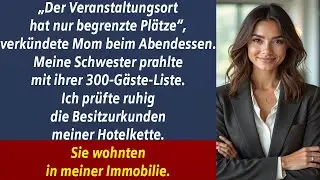 BEIM FAMILIENESSEN SAGTEN SIE KEIN PLATZ AUF DER HOCHZEIT — MEIN PRIVATJET LANDETE