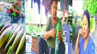 Collecting Wild Banana Flowers And Bamboo||Cooking Traditional Local Style In Arunachal Pradesh 😋