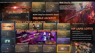 DOUBLE JACKPOT SA NEW M200 CHEYTAC DEMONIC BEAST VIP LAPIS LOTTO CROSSFIRE PH