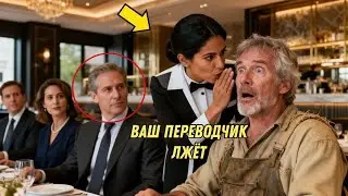 Официантка предупредила его на английском перед подписанием контракта — весь ресторан был в шоке