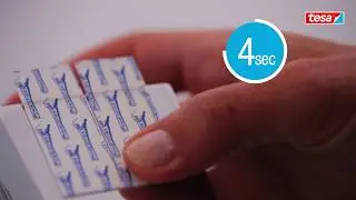 tesa Powerstrips® Klebestreifen groß - Klebeband wasserfest, hält bis zu 2kg