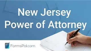 New Jersey Power of Attorney - GUIDE