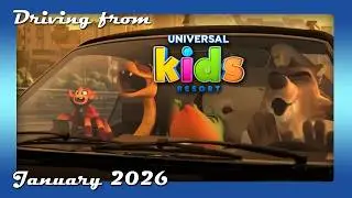 Driving from Universal Kids Resort theme park in Frisco Texas via Panther Creek Pkwy (Westbound)