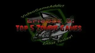 Top 5 ZOMBIE Video Games of All TIME (2013)