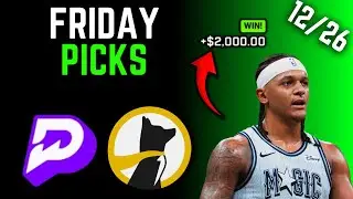 50% ROI THIS WEEK🤑 - Friday CFB/NBA Breakdown🔥 #FreePlay #NBALocks #prizepicks #bestplay