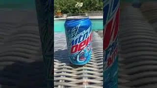 Mountain Dew Frostbite￼ #shorts #viral ￼#pepsico #sodacarter #mountaindew