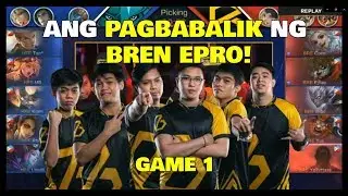 BREN EPRO VS HAPPY FEET EMPERORS [GAME 1] THE NATIONALS | Mobile Legends