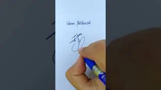 Mastering the Art of #signature Design Idrees Akhterzai Epic #sign Revealed