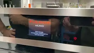 Address Blank Clock on Fulgor Milano Modular Display Electronic